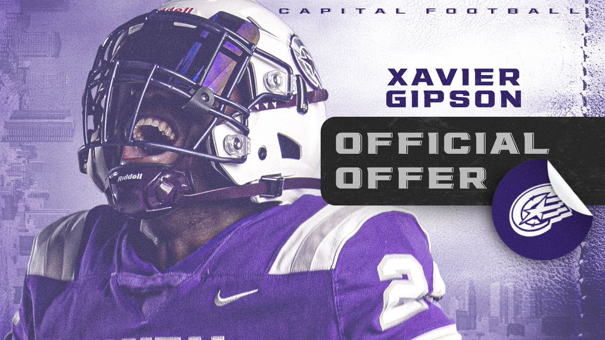 After a great talk with <a href="/therealjpgreen/">Jonathan Green</a> I’m extremely blessed to recieve an offer from <a href="/CapitalU_FB/">Capital University Football</a> ‼️

<a href="/CoachJayrichIMG/">Justinn Richardson</a> <a href="/CoachJuwanIMG/">Juwan Dowels</a> <a href="/CoachPondIMG/">Jeff Pond</a> <a href="/IMGAFootball/">IMG Academy Football</a>