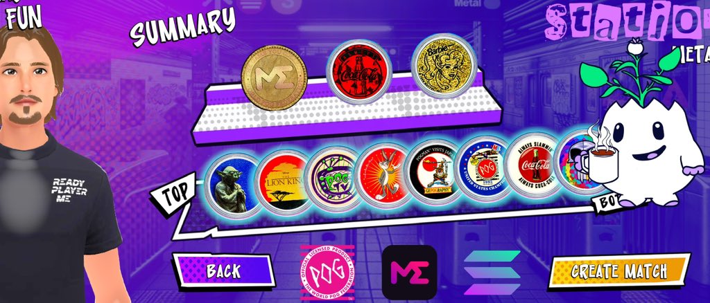 PogDigital's tweet image. You can now use the @MagicEden slammer to Practice in POGMAN’S Battle!

Win POGS in PLAY FOR KEEPS or use your POG COIN $POGS to PLAY TO MINT!