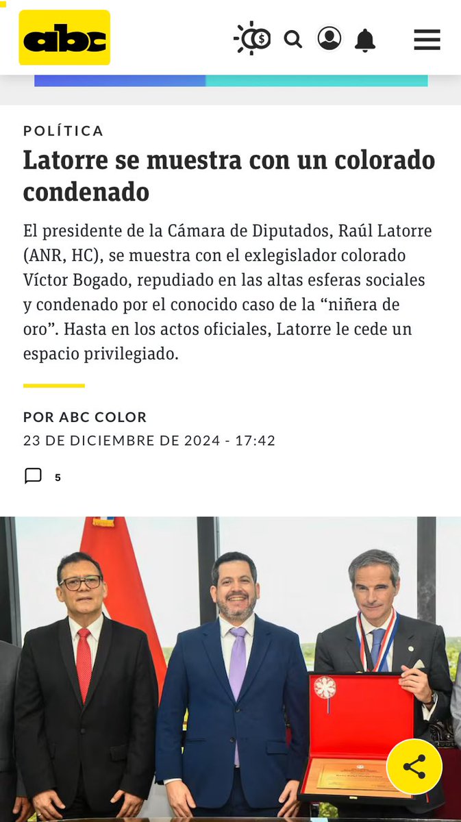 Víctor Bogado tweet media