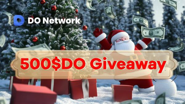 Donetwork_club's tweet photo. 🎄 #Christmas Giveaway Alert! 🎄

@Donetwork_club , @Clickfun_Fun  & @Tire_Swap
are teaming up to spread holiday cheer with a 500 $DO  Prize Pool! 💰✨

💎 20 Lucky Winners will share the rewards!
📆 25/12- 28/12

How to Participate:
1️⃣ Follow @Donetwork_club, @Clickfun_Fun
 & @Tire_Swap
2️⃣ 💖 & RT 
3️⃣ Tag 3 friends 👥
4️⃣ Drop your DO wallet address in the comments! 📝

🚀 Don’t miss this chance to win and be part of the DO community! Let's celebrate the season of giving together! 🎉

#Giveaway #Crypto #DONetwork #HolidayCheer