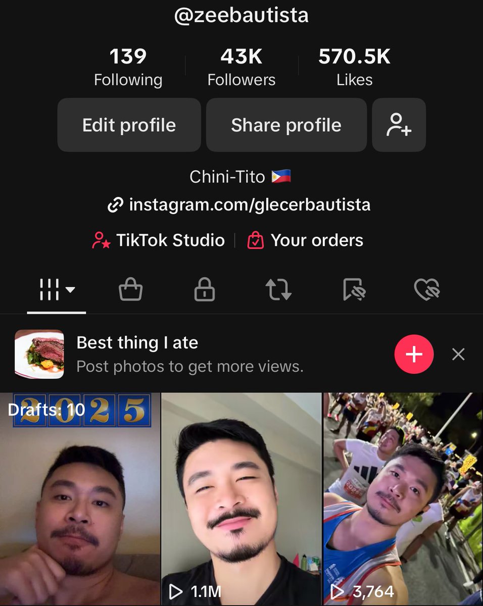 My first million views on my TikTok 🙌🏽