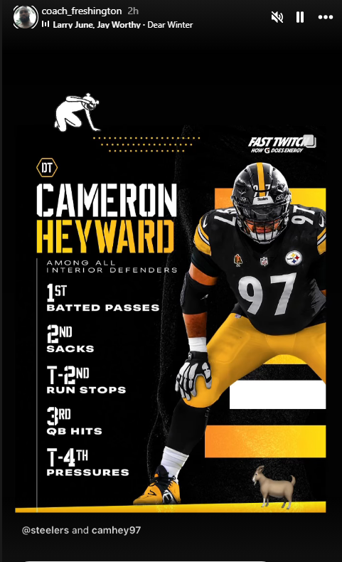 #Steelers <a href="/CamHeyward/">Cam Heyward</a> #ProBowlVote