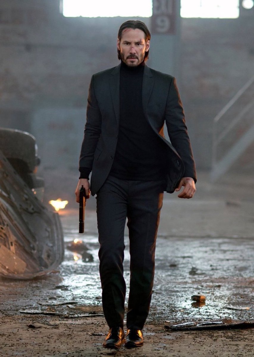 CultureCrave's tweet photo. Keanu Reeves was asked if he wants to make #JohnWick5 

"Never say never ... My heart does ... but my knees are saying I can't"

(via @CBSNews) https://t.co/iA3Qyqow0Y