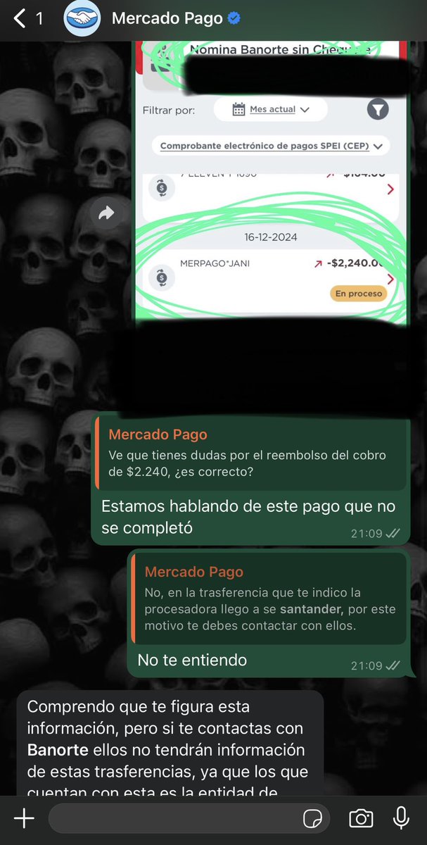 bymiriam's tweet photo. @MercadoPagoMex hola! Por favor me ayudas con esta operación? Tu chat es muy lento y yo tengo retraso mental porque no entiendo nada, se regreso un un pago con point y no ha caído el dinero en ninguna cuenta ni mia comerciante ni a la de mi cliente. https://t.co/Mt1Cv9XNfv