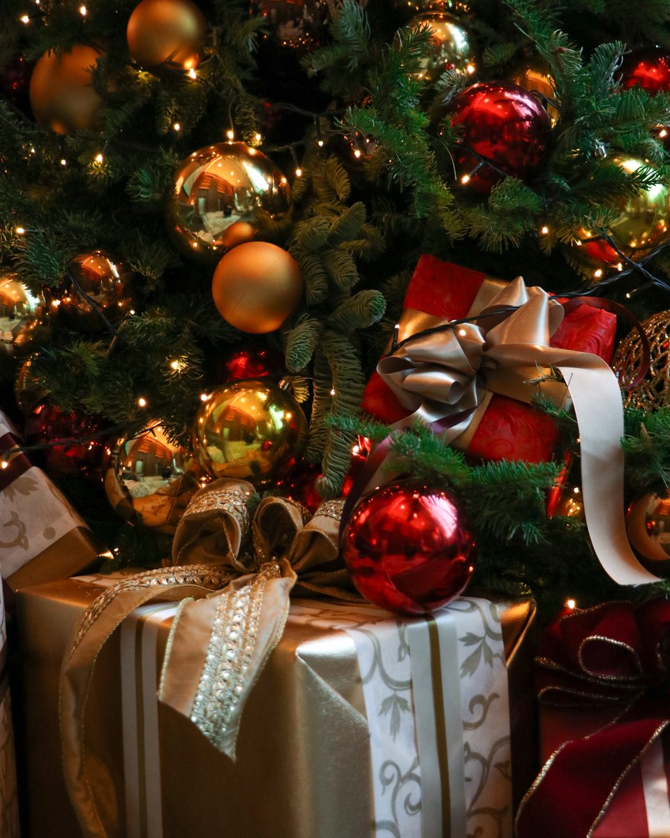 FSTokyo's tweet image. クリスマスイブを迎えた@FSTokyo. ホテル全体が華やかなクリスマスムードに包まれ、ツリーの下にはたくさんのプレゼントが並んでいます🎄#FourTheSeason

クリスマス・年末年始のご案内: bit.ly/4gsrF7D