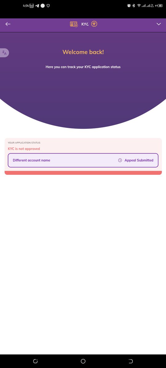 abitexy's tweet photo. @PiCoreTeam I've submitted appeal and nothing has been done https://t.co/kg0jUMP2fN
