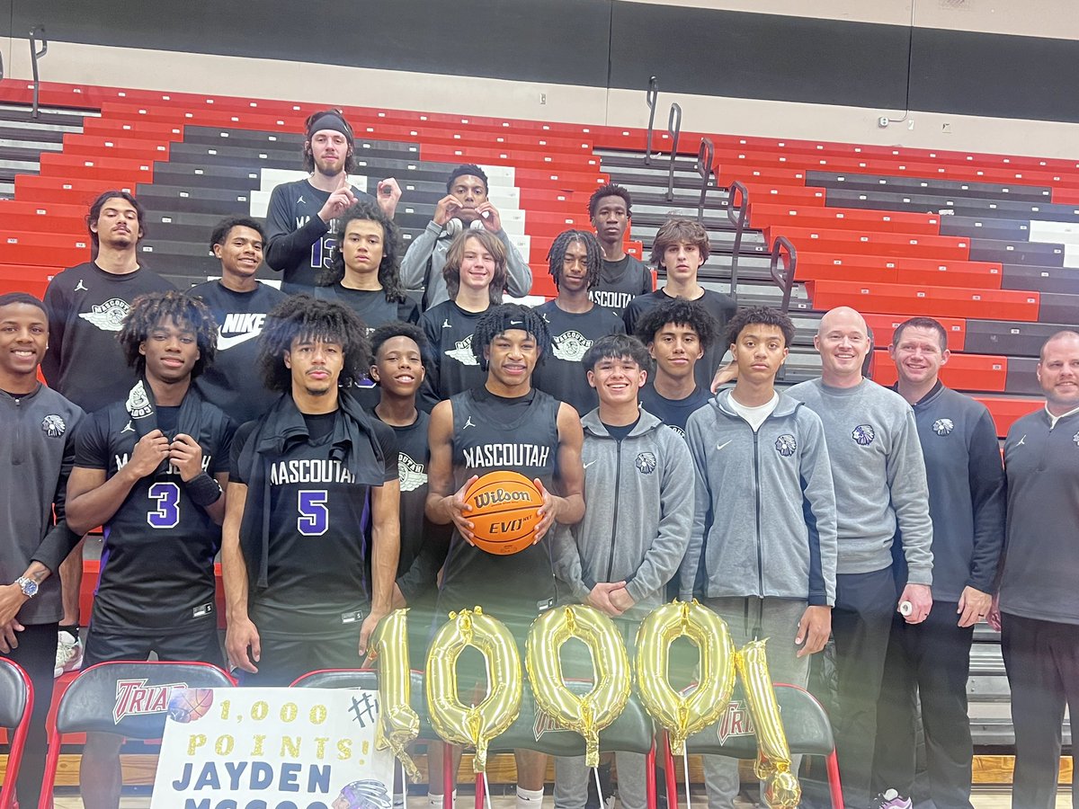 Mascoutah Basketball (@mascoutahhoops) on Twitter photo Shoutout to <a href="/Jaymccoo11/">TheJaydenMcCoo</a> on reaching the 1,000 point club. He works tirelessly at his craft. Does things the right way. Awesome young man. Well deserved! Shoutout to <a href="/Jaymccoo11/">TheJaydenMcCoo</a> on reaching the 1,000 point club. He works tirelessly at his craft. Does things the right way. Awesome young man. Well deserved!