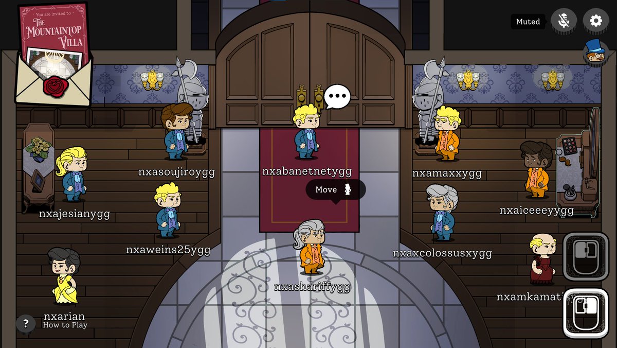 cyqualia's tweet photo. This screenshot was taken last month with my friends. It was so much fun, good thing I wasn't picked killer because I was never good at lying lmao XD.

@YieldGuild @InviteToMystery #YGGGAPS8 #YGGxTheMysterySociety #YGGInsideTheMysteryCircl https://t.co/F6qRY1h6uj