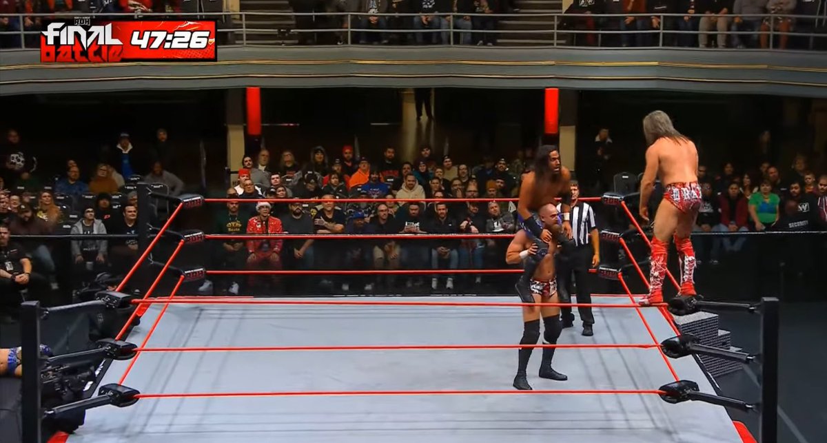 AngelicIllusion's tweet image. #AlexReynolds #JamesDrake #ZackGibson #ROHFinalBattle #ROHZeroHour #GrizzledYoungVets #TheDarkOrder #DarkOrder #ROH #WatchROH #RingofHonor #HonorClub