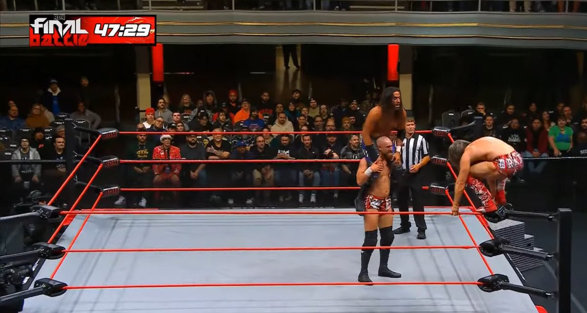 AngelicIllusion's tweet image. #AlexReynolds #JamesDrake #ZackGibson #ROHFinalBattle #ROHZeroHour #GrizzledYoungVets #TheDarkOrder #DarkOrder #ROH #WatchROH #RingofHonor #HonorClub