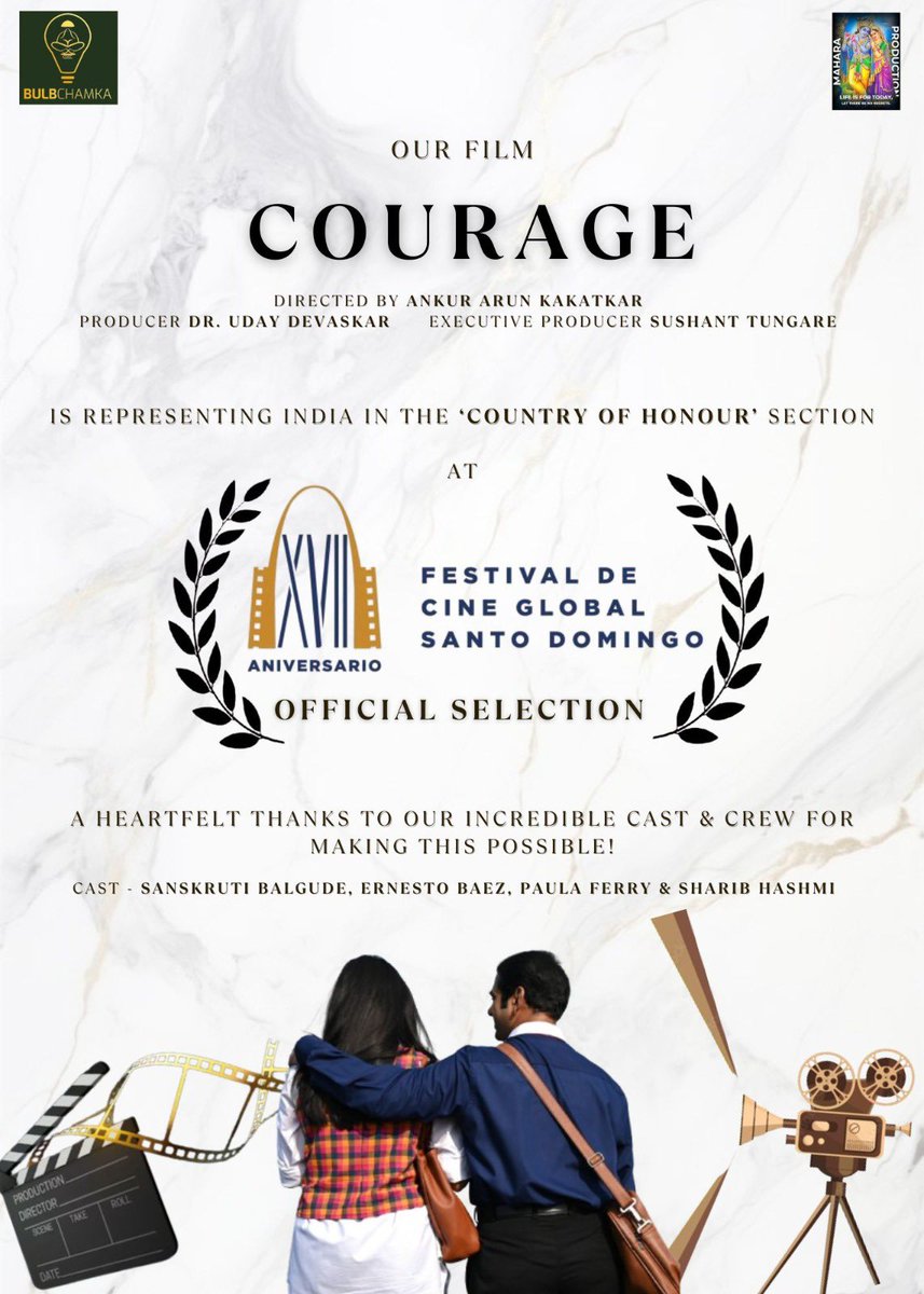 One year of planning, Pre prod, Production &amp; Post! Every moment was a memorable experience! This success is ours! Representing our country at an international stage is a moment of pride! <a href="/sharibhashmi/">Sharib Hashmi</a> <a href="/Sanskruuti/">Sanskruuti</a> <a href="/indiangovern/">Indian Government Offical 🇮🇳</a> <a href="/FestCinePropio/">FestivaldeCinePropio</a>