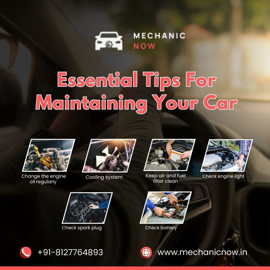 mechanic_now's tweet image. Did you know? Simple maintenance can save you from costly repairs later!

Check out these must-know tips to keep your car in top shape. 

#CarMaintenanceTips #AutoCarCare #AutoCareSolutions #AutoBodyRepair #AutoDetailExperts