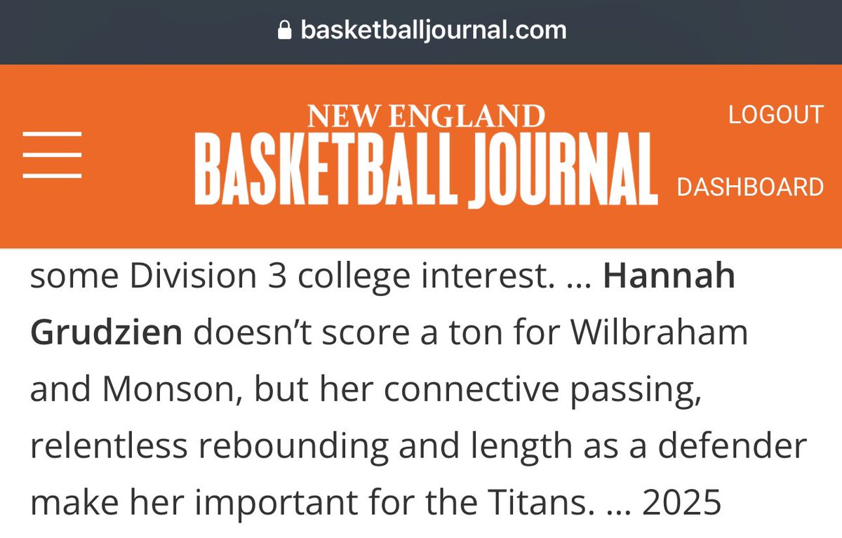 WMA Girls Hoops (@wmagirlshoops) on Twitter photo <a href="/HannahGrudzien/">Hannah Grudzien</a> 👀 👀
OUR glue girl, OUR senior. Hannah’s had a good start to the season, & WE expect her to continue to improve. Lots of work to do. Thank you <a href="/ethman43/">Ethan Fuller</a> @ <a href="/nehoopjournal/">New England Basketball Journal</a>. #ItsAnATTITUDE <a href="/HannahGrudzien/">Hannah Grudzien</a> 👀 👀
OUR glue girl, OUR senior. Hannah’s had a good start to the season, & WE expect her to continue to improve. Lots of work to do. Thank you <a href="/ethman43/">Ethan Fuller</a> @ <a href="/nehoopjournal/">New England Basketball Journal</a>. #ItsAnATTITUDE