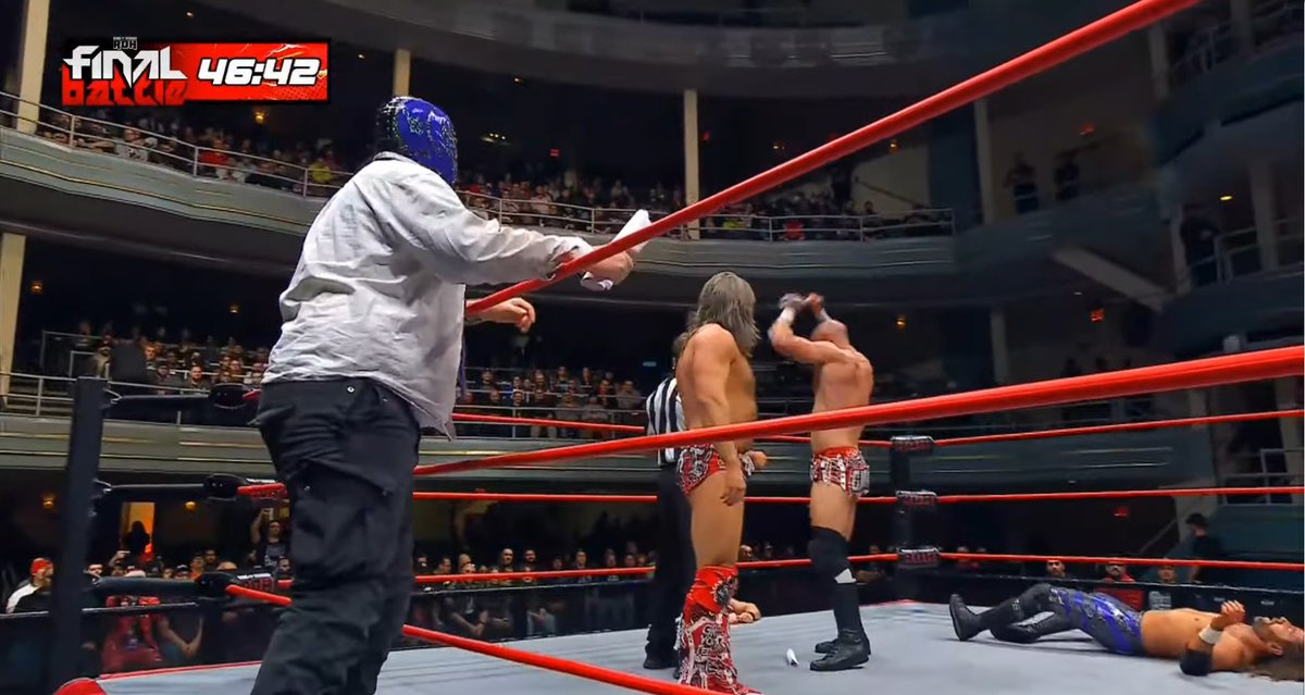 BlazexInferno's tweet image. #AlexReynolds #JamesDrake #ZackGibson #ROHFinalBattle #ROHZeroHour #GrizzledYoungVets #TheDarkOrder #DarkOrder #ROH #WatchROH #RingofHonor #HonorClub #FearThePapers