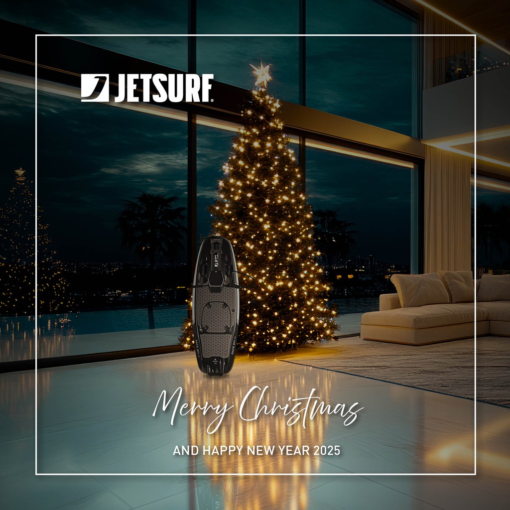 JetsurfOfficial's tweet image. 🌟 Wishing you waves of joy and high tides of happiness this holiday season! 🎄✨ From our JETSURF family to yours, Merry Christmas and a thrilling New Year 2025! 🏄‍♂️ May your days be merry, bright, and full of adventure. 

jetsurf.com

#JETSURFHoliday2025 #BornForFun