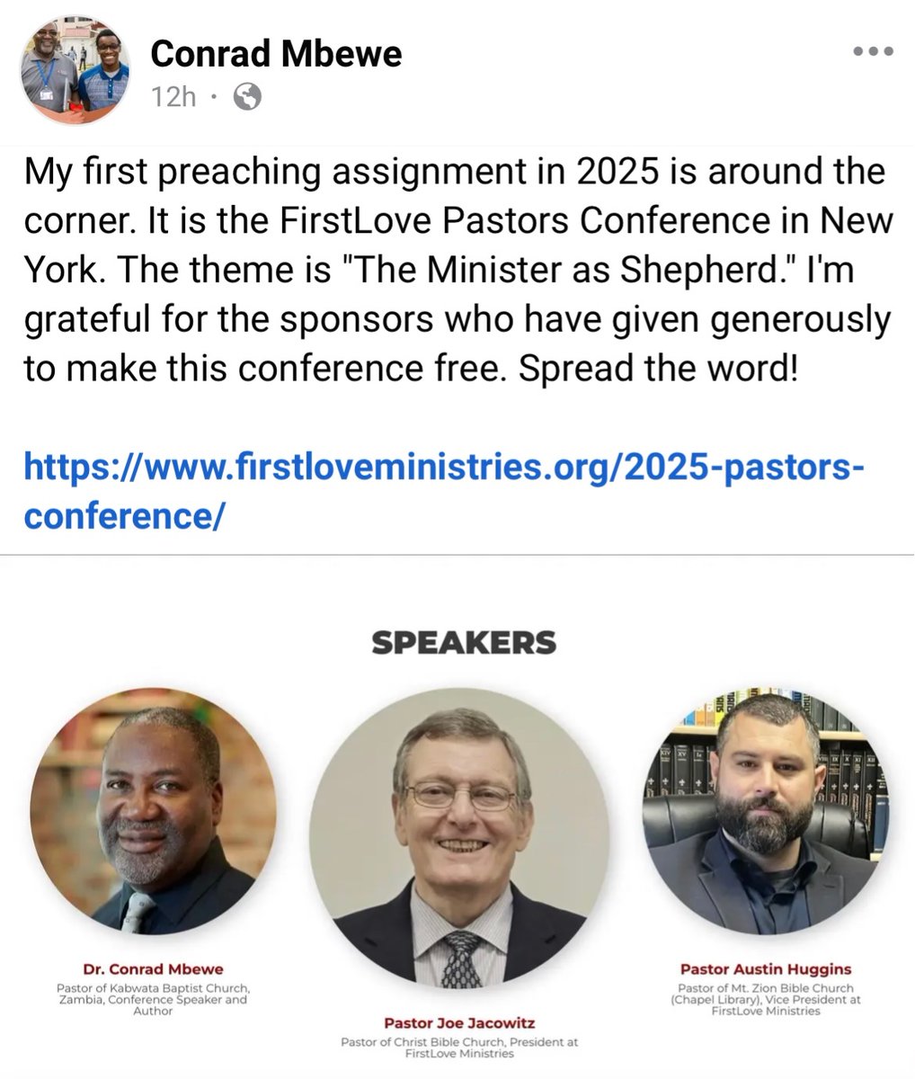 Please be in prayer for the upcoming Pastor’s Conference in Long Island, New York, this January, titled: “The Minister As Shepherd.”