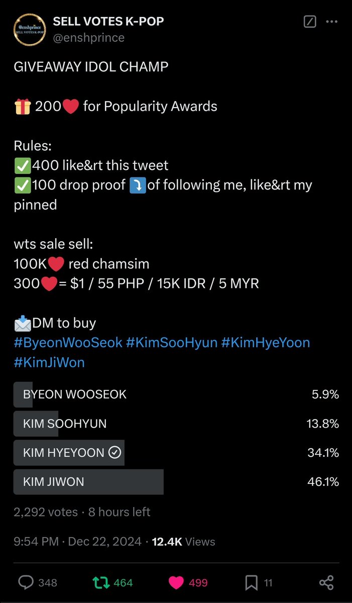 1105comi's tweet photo. @enshprince Done for #kimhyeyoon https://t.co/PYsLvhIL0b