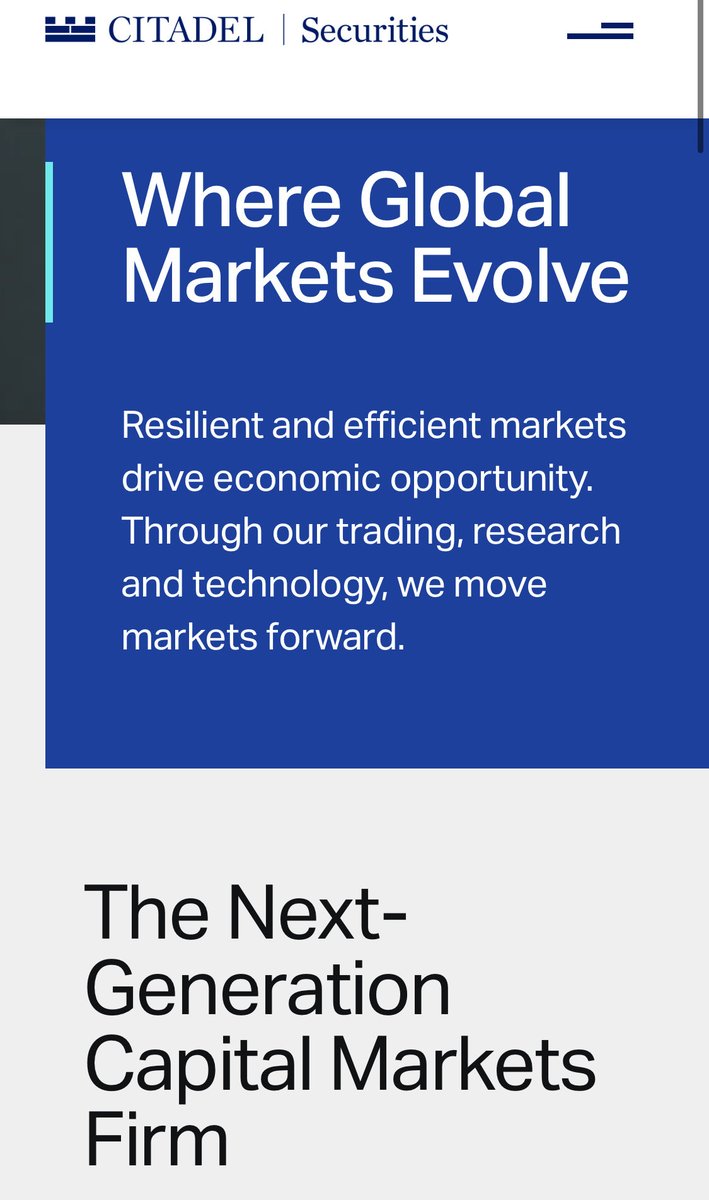 MatthewLINY's tweet photo. This is a speculative research post but found some interesting connections with Citadel Securities and their institutional EDX trading platform 

I have no inside connections and do not know if the blockchains mentioned are being used in any testing or technical analysis, transactions or applications