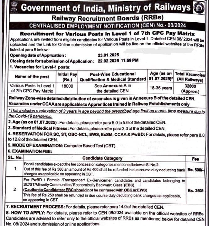 Praveen Kumar V (@praveen37199940) on Twitter photo <a href="/RailMinIndia/">Ministry of Railways</a>
We Need Justice for a Double Skilled Course Completed Act Apprentice!
-job opportunities ignored from 1998 based on RBE.No.136/2004
-Many CCAA members cross the age of 45.
-we need one time Examption based on RBE.No.136/2004 <a href="/RailMinIndia/">Ministry of Railways</a>
We Need Justice for a Double Skilled Course Completed Act Apprentice!
-job opportunities ignored from 1998 based on RBE.No.136/2004
-Many CCAA members cross the age of 45.
-we need one time Examption based on RBE.No.136/2004