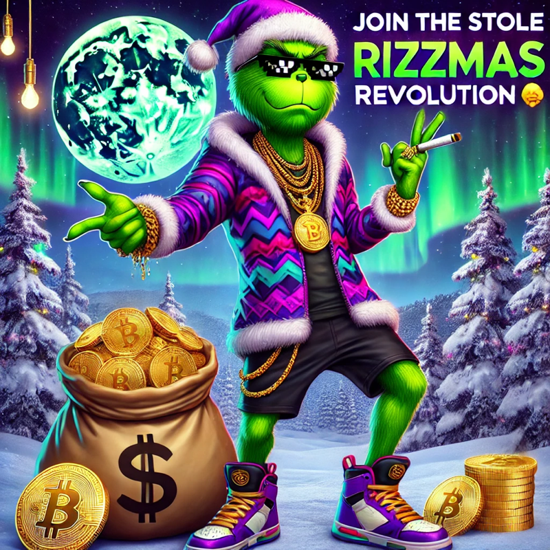 Grinchrizzmass's tweet photo. 🎄🚀 THE GRINCH JUST SAID, “SMASH THAT RAID!” 💥🕶️

The sleigh is flying, the charts are glowing, and the gains are snowballing. 💸📊

🎁 If you’re not on board yet… what are you even doing?

👉 #StayRizzed #RizzmasRevolution #MemeCoinMadness 💚✨ https://t.co/h5FNfcPCBS