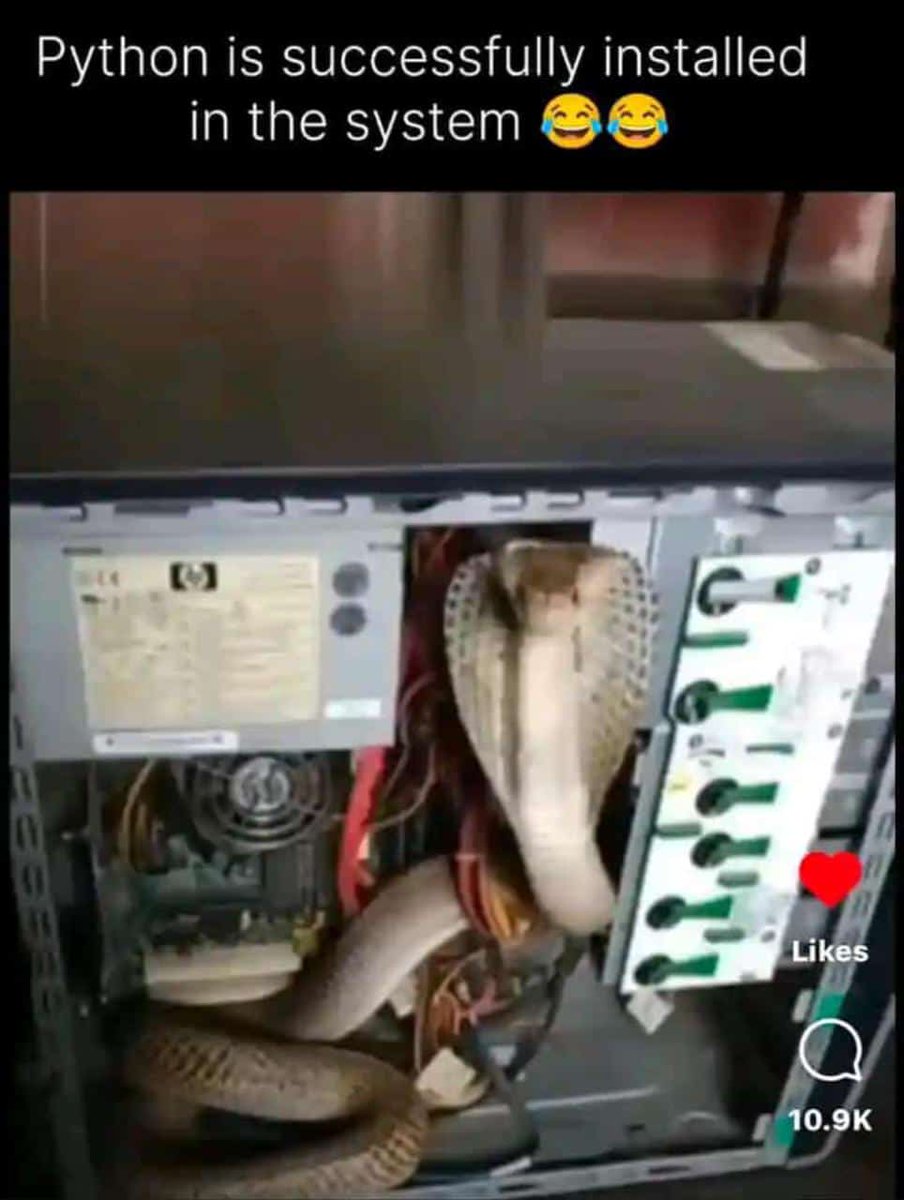 KiokSamson's tweet photo. It's no longer a  programing language it's a hardware 🤔 https://t.co/WCUt2MSVal