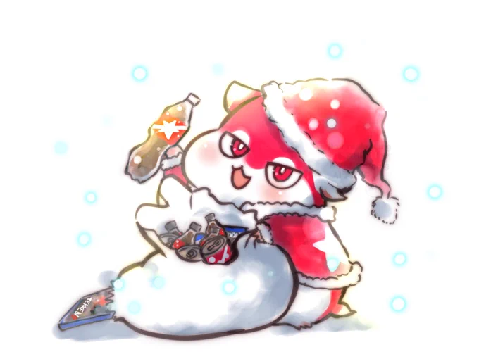 #もりたかーとメリークリスマスプレゼントに偏りがあるサンタ  