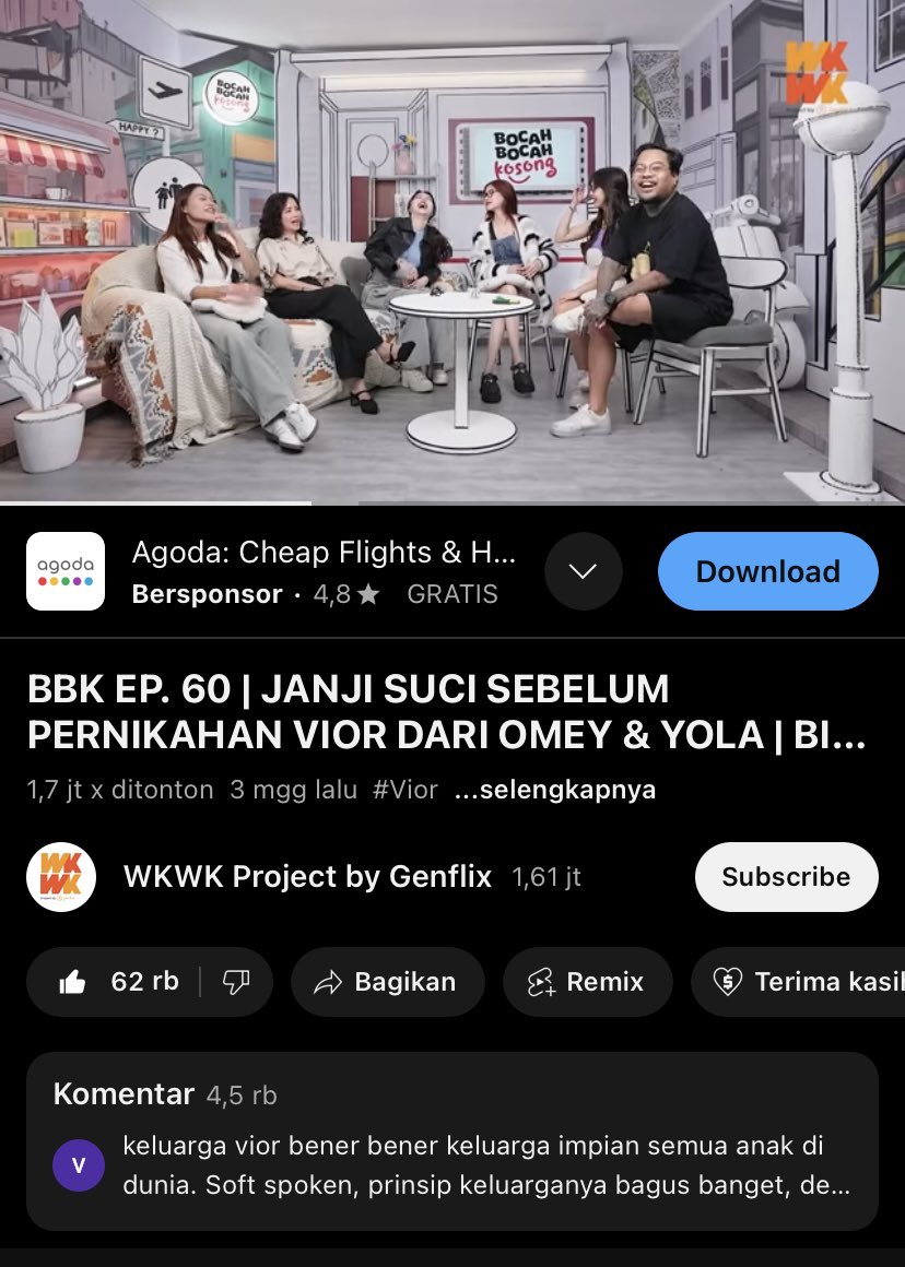 Mitrafernandia's tweet photo. Dia gt bawaan dr lahir krn virus. Mending lu nntn biar ga cm tau alasan vior knp gt dn bs belajar parenting jg dr emaknya vior 

https://t.co/P4ZrzzNy4J https://t.co/VJXsU1kJmg