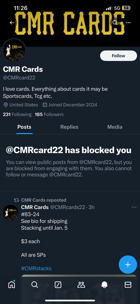There is currently an account trying to act like us. Please block and report them. Thanks!