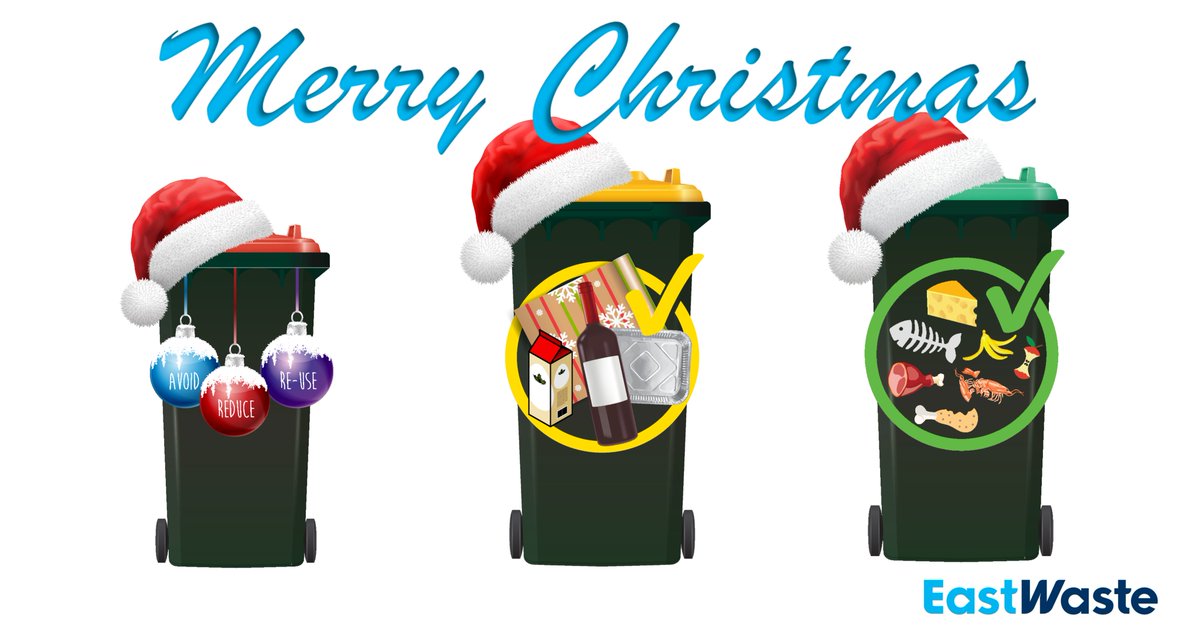 🎄🎁 Wishing you and your family a safe and very Merry Christmas!🎄🎁 
There will be no bin collections on Christmas Day, collections will move to the next day for the following week. Click here to find out more about public holiday collections 👉🏼bit.ly/3CUqgYG