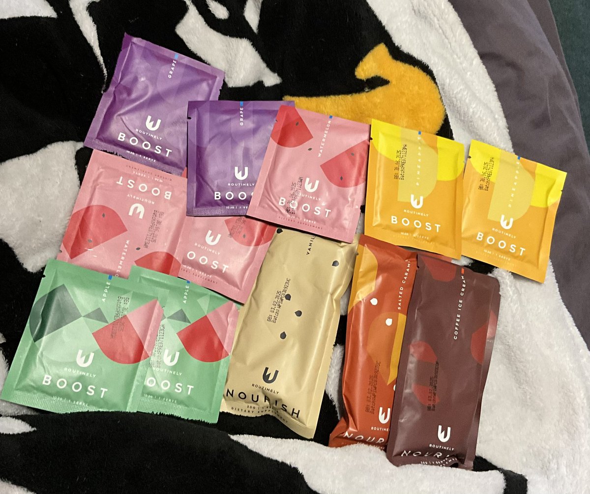 ItsErikabYo's tweet image. Thank you for my order @routinely.com.au for my order, love a good 50% off sale 
#routinely #protienshake #preworkout