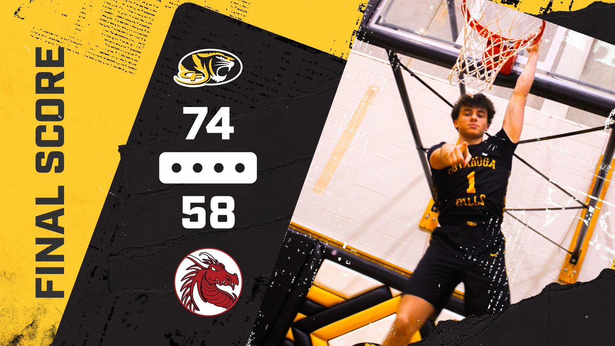That’s a Black Tiger victory on Alumni Night! A battle throughout, we pulled away late to send the Falls faithful home happy for the holidays!

JR - Hayden Johnson led us with a career-high 28 points
SR - Shannon Payne added 24 of his own

It’s a great day to be a Black Tiger!