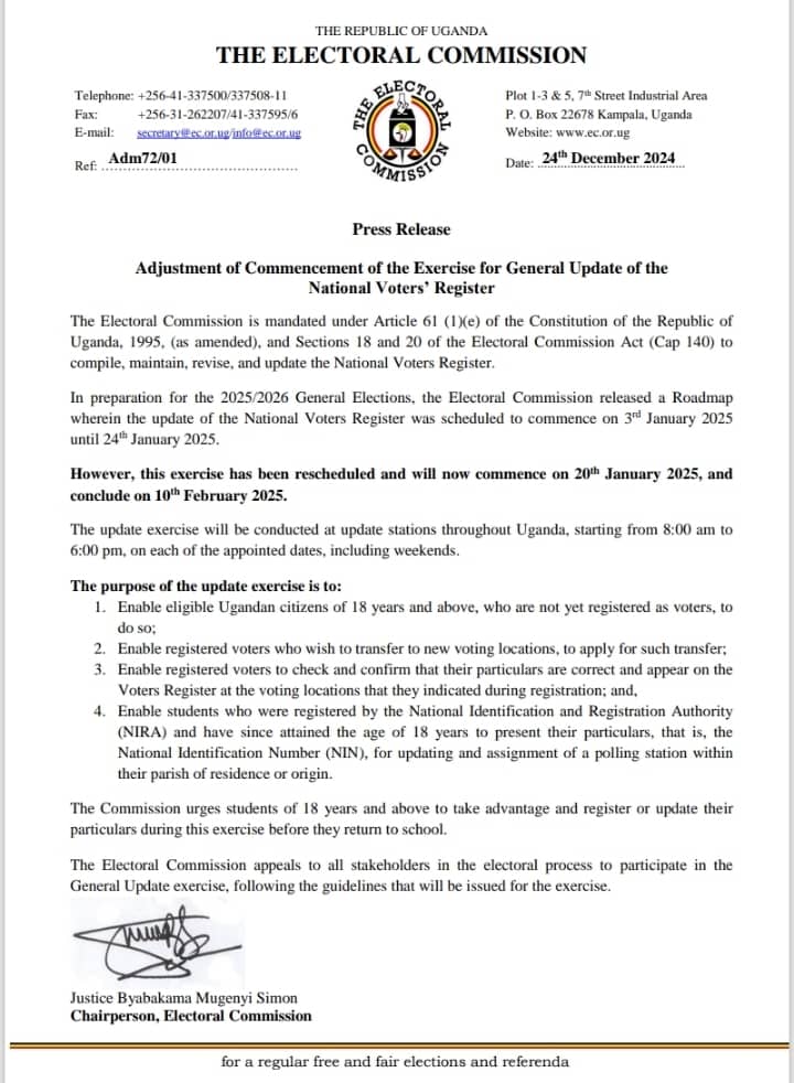 The Electoral Commission - Uganda tweet media