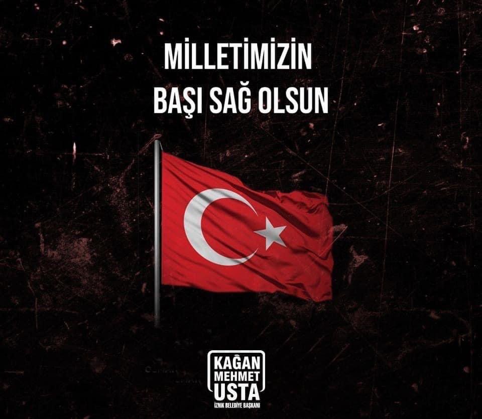 Balıkesir'in Karesi ilçesinde patlayıcı üretilen fabrikada meydana gelen patlamada vefat eden vatandaşlarımıza Allah’tan rahmet, ailelerine ve yakınlarına sabır; yaralılara acil şifalar diliyorum.

Başımız sağ olsun.