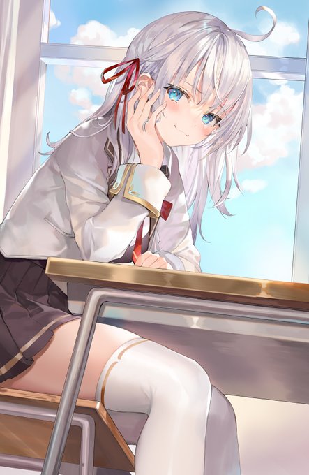 さいはての空、彼方の教室」|藤ちょこ@個展3月24日～のイラスト