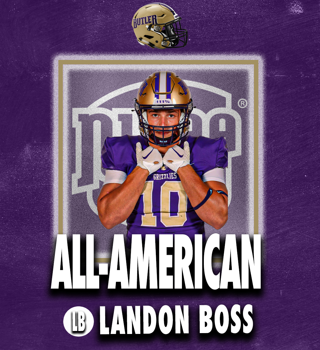 Butler Grizzlies (@butlergrizzlies) on Twitter photo <a href="/Darealystclark8/">Da’Realyst 🌪️</a> <a href="/KJCCCmedia/">KJCCC athletics</a> <a href="/NJCAAFootball/">NJCAA Football</a> More honors roll in for the captain of the defense as <a href="/landon_boss10/">Landon Boss</a>'s stellar sophomore season comes to a close with an All-American nod🙌
#BucoNation <a href="/Darealystclark8/">Da’Realyst 🌪️</a> <a href="/KJCCCmedia/">KJCCC athletics</a> <a href="/NJCAAFootball/">NJCAA Football</a> More honors roll in for the captain of the defense as <a href="/landon_boss10/">Landon Boss</a>'s stellar sophomore season comes to a close with an All-American nod🙌
#BucoNation