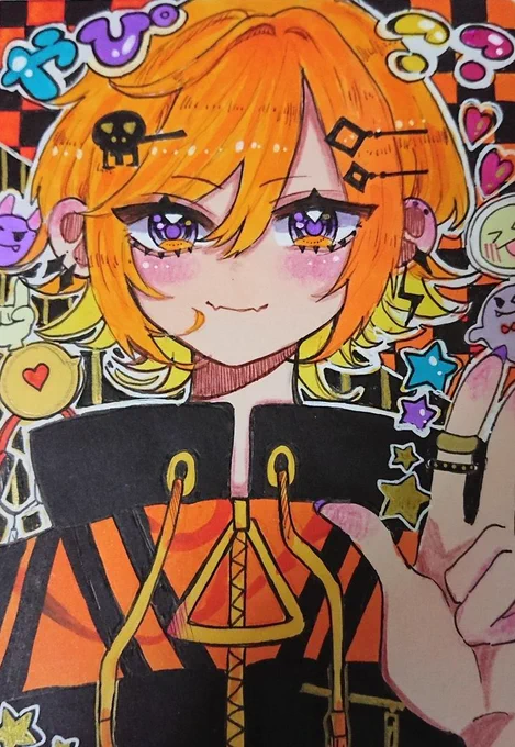 大好きな歌い手さんまた描かせていただきたいなぁ 