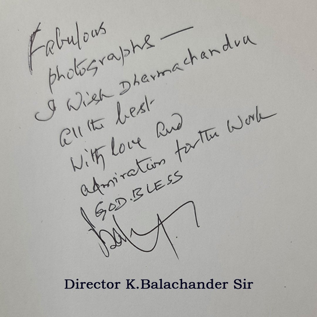 Dharma Chandru (@dharmachandru) on Twitter photo Remembering My Guru K.Balachander Sir On His Death Anniversary🙏
The Man Who Reformed me & His Unnal Mudiyum Thambi Changed Me To The Way How I See Fellow Humans and Thought "Change Begins From Home".
Glad to Spend Time with him and being appreciated By Him
<a href="/KavithalayaaOff/">Kavithalayaa</a> Remembering My Guru K.Balachander Sir On His Death Anniversary🙏
The Man Who Reformed me & His Unnal Mudiyum Thambi Changed Me To The Way How I See Fellow Humans and Thought "Change Begins From Home".
Glad to Spend Time with him and being appreciated By Him
<a href="/KavithalayaaOff/">Kavithalayaa</a>