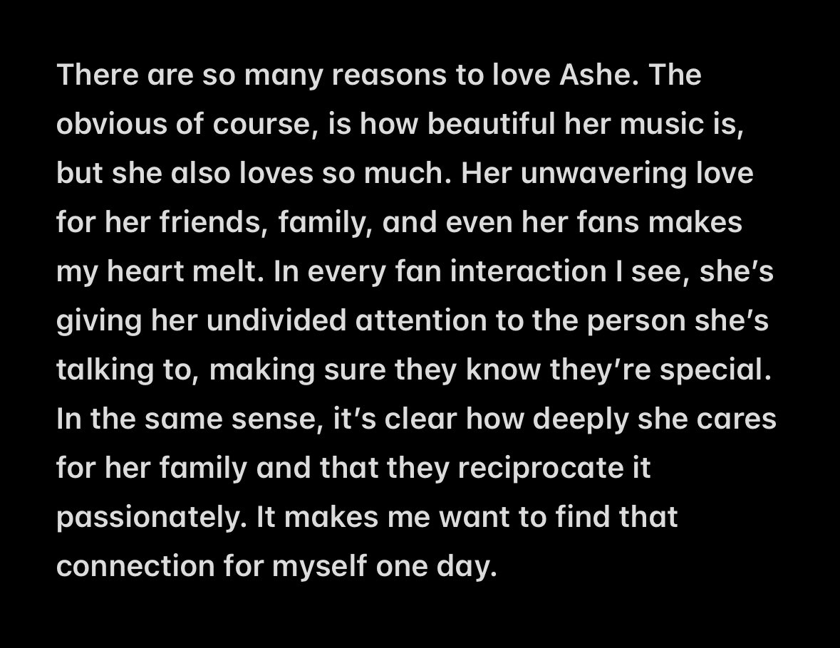 loveualways28's tweet photo. If you couldnโt tell, I really appreciate @ashemusic #25daysofashemas https://t.co/fHlnfIfG6a