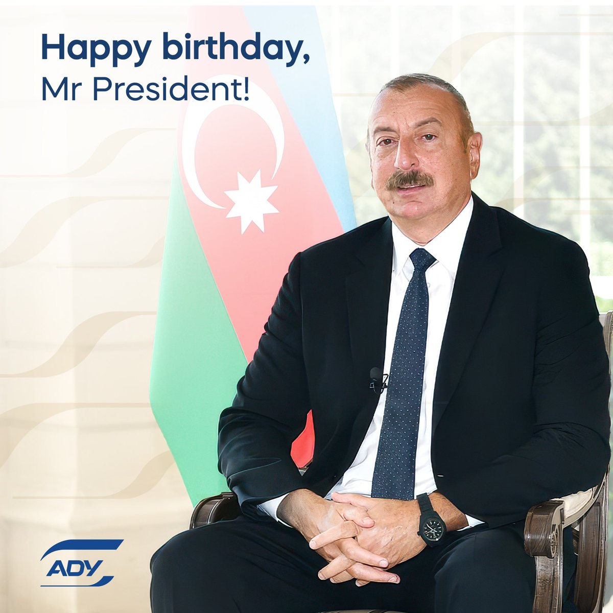AybanizIsm's tweet image. 🇦🇿🌟 Happy birthday, Mr President! May your year ahead brings success, good health &amp;amp; prosperity. Thank you for your inspirational dedication &amp;amp; leadership #HappyBirthday #MrPresident #Azerbaijan