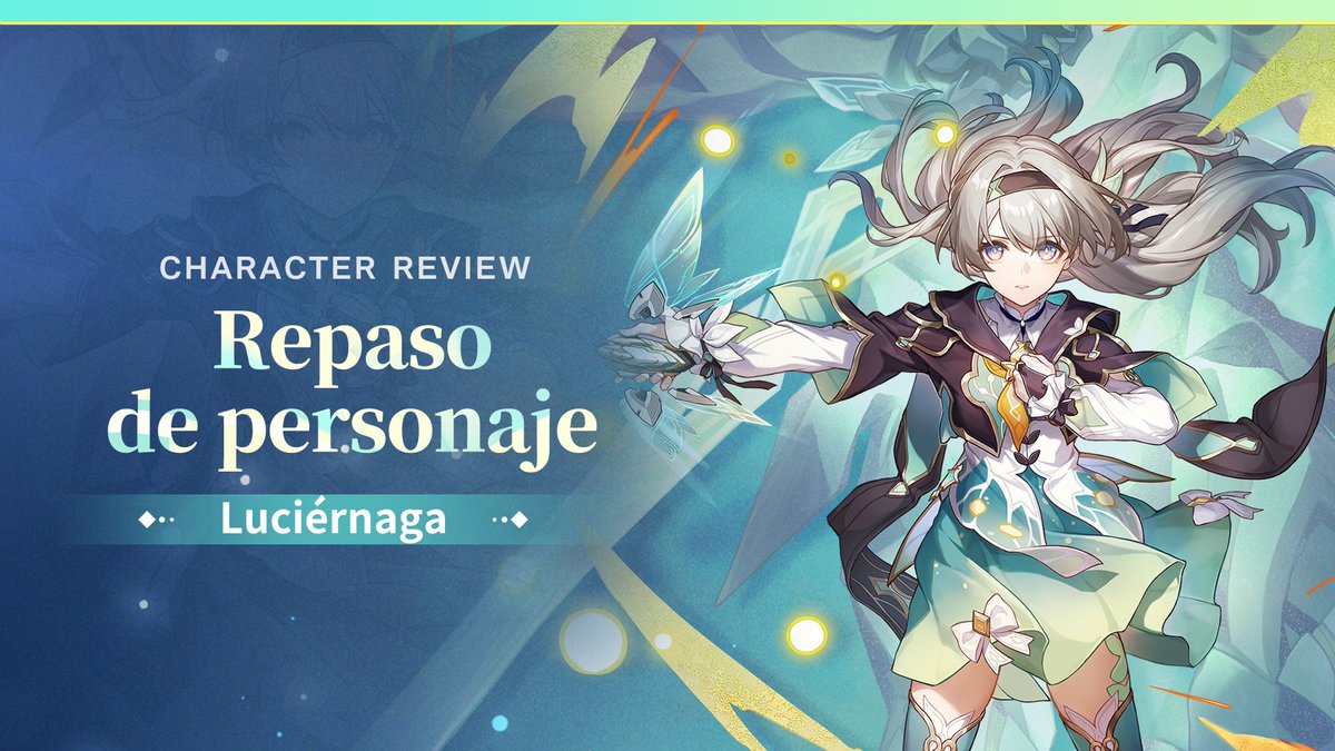 honkaisr_es's tweet image. Repaso de personaje: Luciérnaga

¡Hola, Trazacaminos! ¡Luciérnaga (Destrucción: Fuego) volverá pronto! ¡Ven a echar un vistazo conmigo!

Más información: hoyo.link/cMdlFBAL

#HonkaiStarRail #StarRail