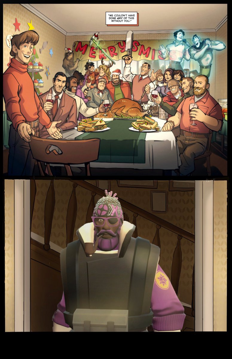 Dem_Olex's tweet photo. This is me after all those years waiting for that moment.... My friends...

#TeamFortress2 #TF2  #tf2comic https://t.co/1wGXx7VbOG