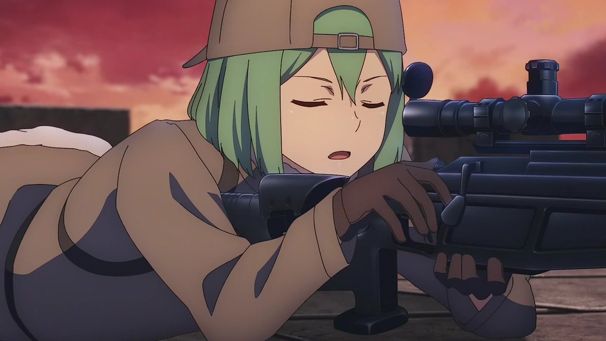 sta_bb2's tweet photo. #GGO2 EP12
シャーリーの 私はエゾ鹿ハンターだ カモは撃たない がかっこいい😍からのレンちゃん大活躍🤩NPCだと思った相手は人間で 彼らからするとレンはAIと説明される…この逆転がよかった😍だもの なぜ戦う?に楽しいからだよ!は心の声が聞こえない相手からすると狂気の回答だったろう😱 https://t.co/M1HMA9LUT9