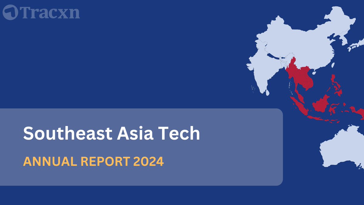 Tracxn's tweet image. Southeast Asia tech funding declines by 59% in 2024.

To deep dive into the Southeast Asia&apos;s tech startups landscape for 2024, read our report here&amp;gt;&amp;gt;(w.tracxn.com/report-release…)

#Tracxn #InsightsByTracxn #SoutheastAsiaTech #startupfunding #startups
