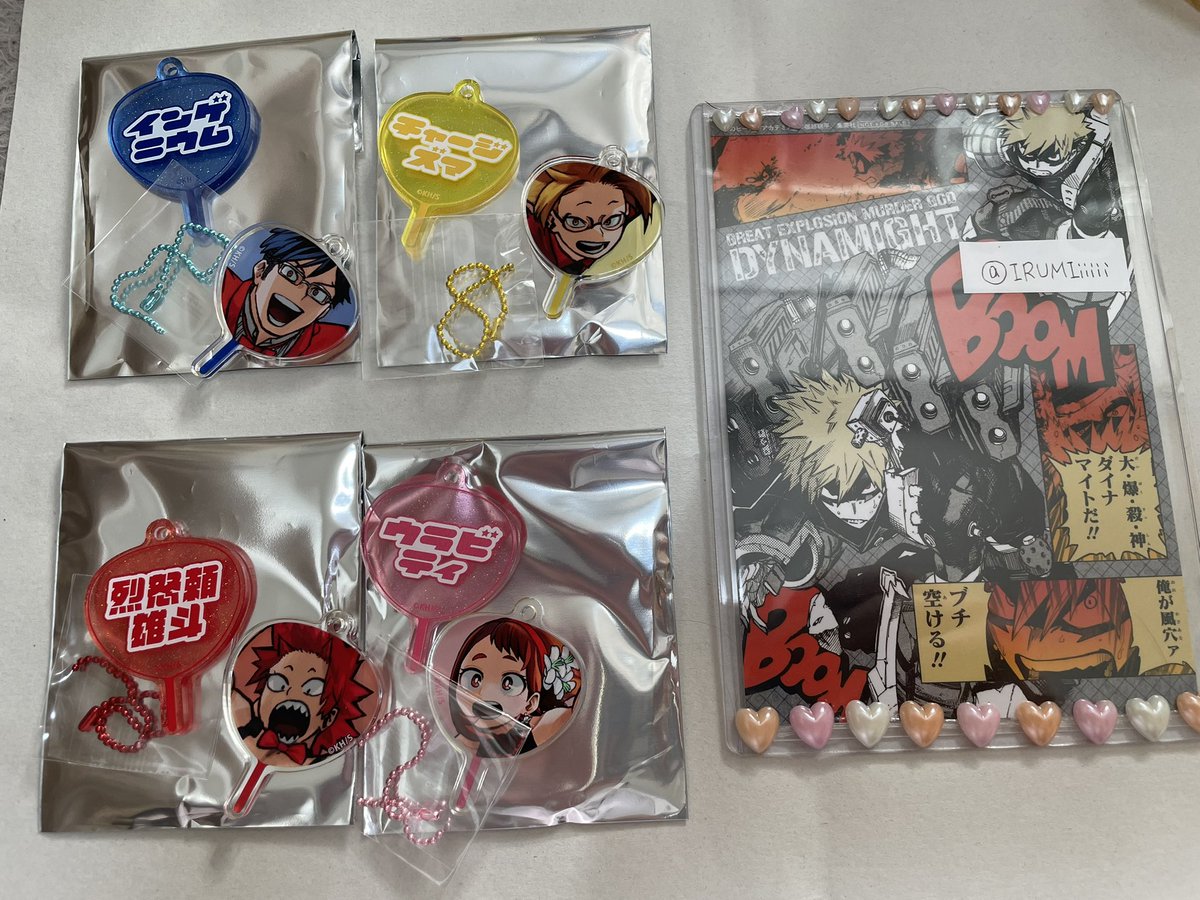 【交換】 僕のヒーローアカデミア ヒロアカ ジャンプフェスタ 2025 うちわ キーホルダー コレクション ジャンプショップ

譲▶︎
飯田、上鳴、切島、麗日

求▶︎
爆豪&gt;&gt;轟

郵送希望(年明け)
2:1可能
難しいと思いますがよろしくお願い致します。
気軽にお声かけください