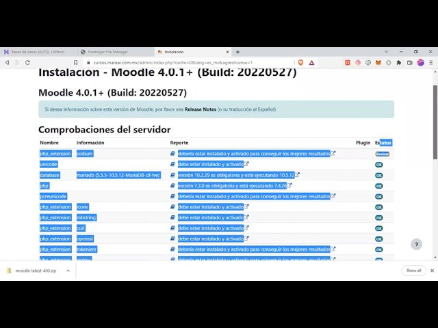 CriptomonedasY's tweet photo. ¡Nuevo video en el canal! 👇 |  Instalar Moodle 4.0.1 en Subdominio de Hostinger mayo 2022  | Haz click en el enlace para ver el video 😉😎 https://t.co/ZMrdJHo2en https://t.co/7MC4XdhIKg