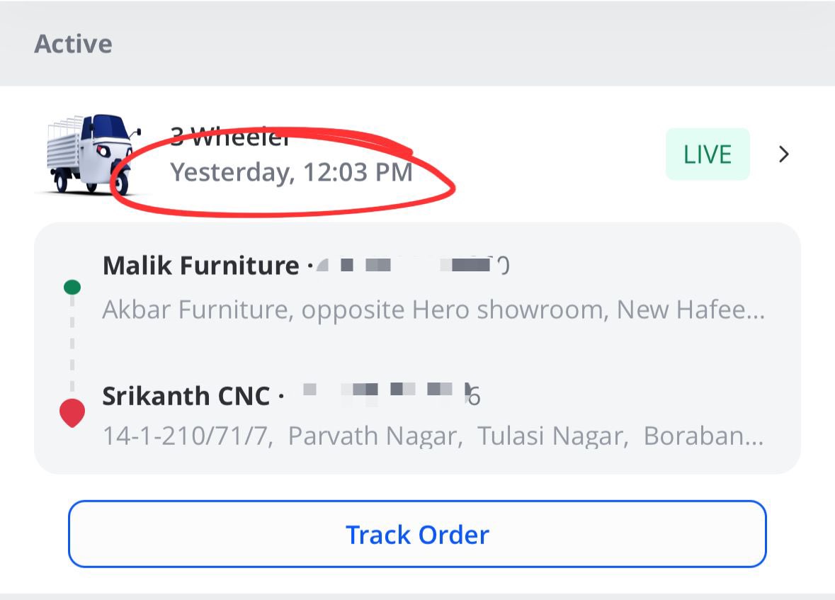 arununiworks's tweet photo. @porterit_ We booked a porter in Hyderabad yesterday at 12 noon to transport materials urgently. However, the right after pickup ,driver's phone was switched off, and we couldn't track the material till now. This defeats the purpose of choosing a trusted company like yours. https://t.co/IrNYVYbUQR