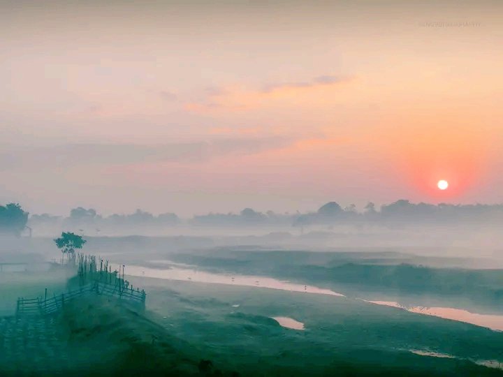 himelsarker2006's tweet photo. Another reason why we love winter :3 

#WINTER #sunrise https://t.co/wLojFinnOQ