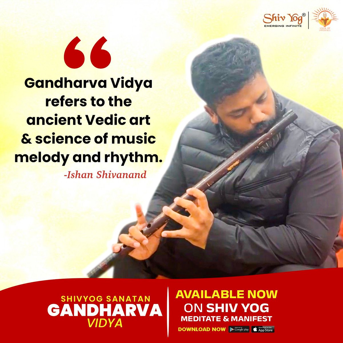 shivyogwisdom's tweet photo. "Gandharva Vidya refers to the ancient Vedic art &amp; science of music, melody and rhythm." ~ Ishan Shivanand

#GandharvVidya #AncientMusic #VedicArt #MelodyAndRhythm #sacredmusic #AncientMelodies #CulturalHeritage https://t.co/6EjdjuwXki