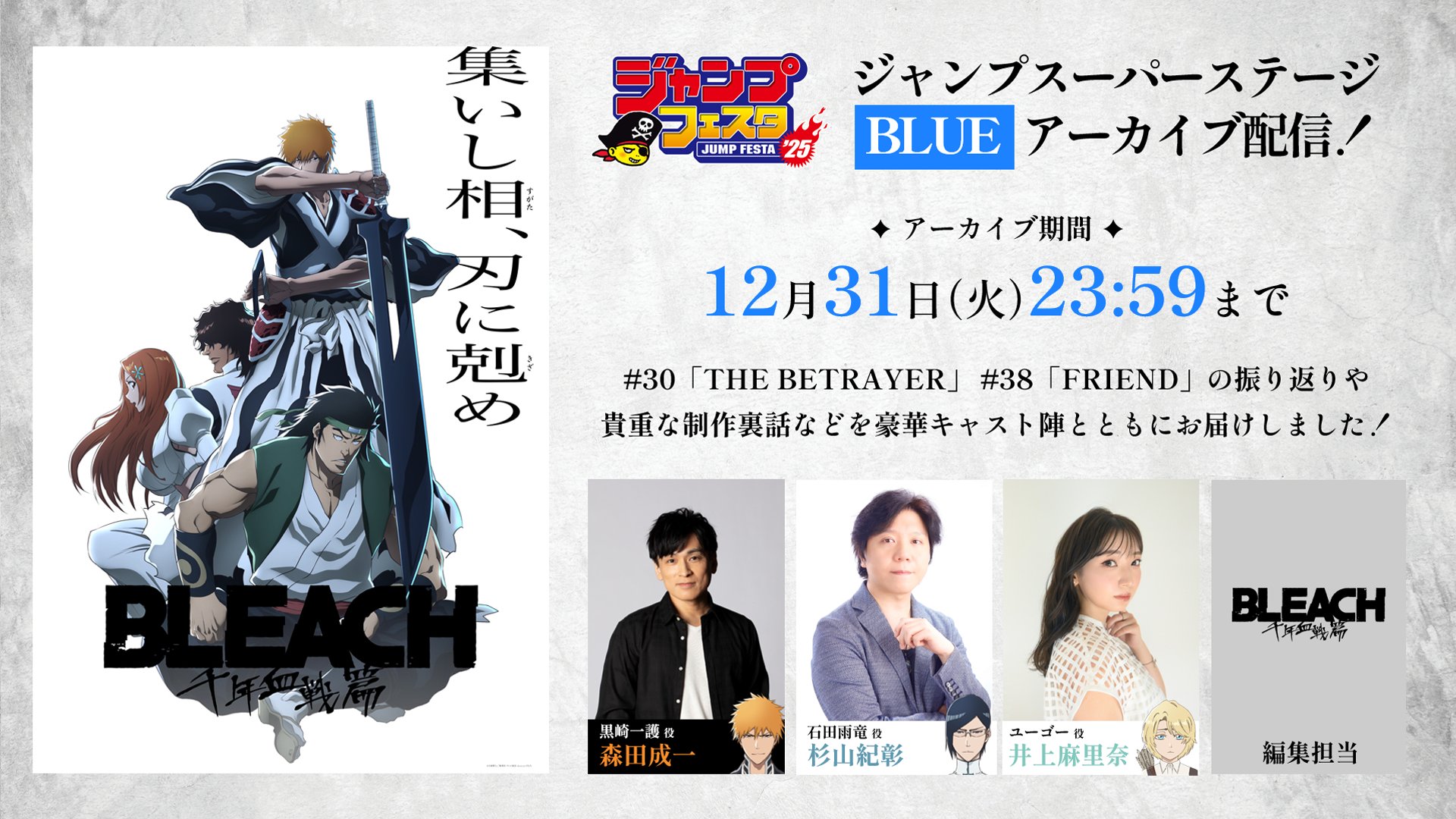 bleach ブリーチ ジャンプアニメツアー ポスター カレンダー2010