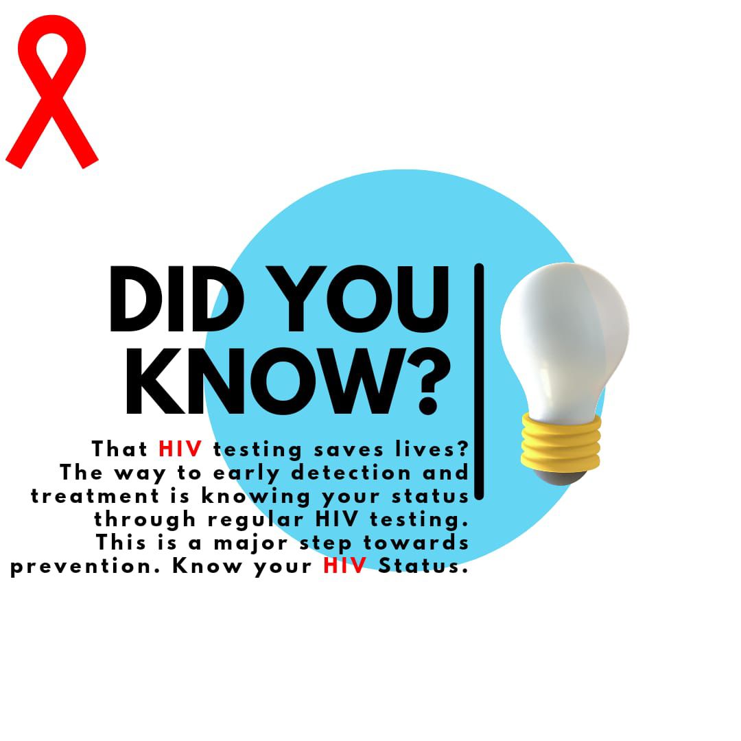 FlorenceOo86223's tweet photo. Do you know that HIV test used to be completely free in Nigeria? Though economic reality has changed .it is still free in public facility and #500 in some hospital.walk into any hospital or primary healthcare center and get urself tested today.
#YOLHAC
#BCAI
#ENDAID
#USinNigeria https://t.co/gwTlOIqayb